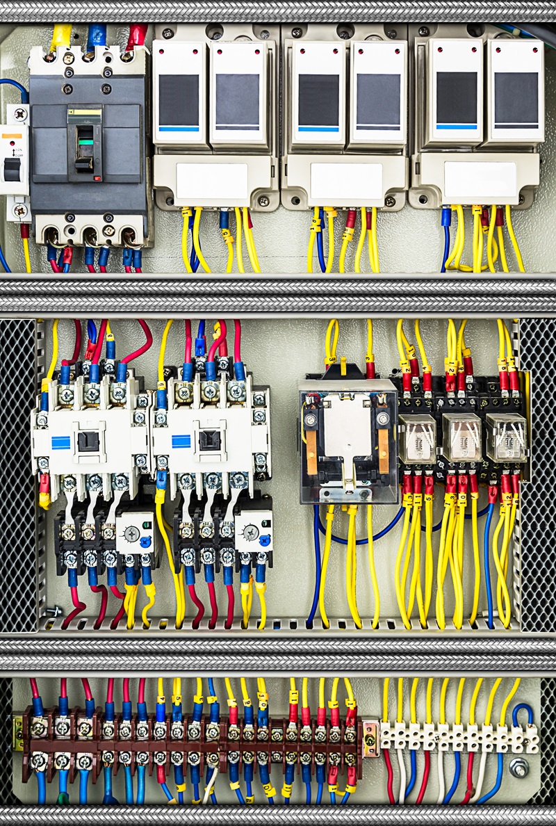 System of the electrical switchboard control box